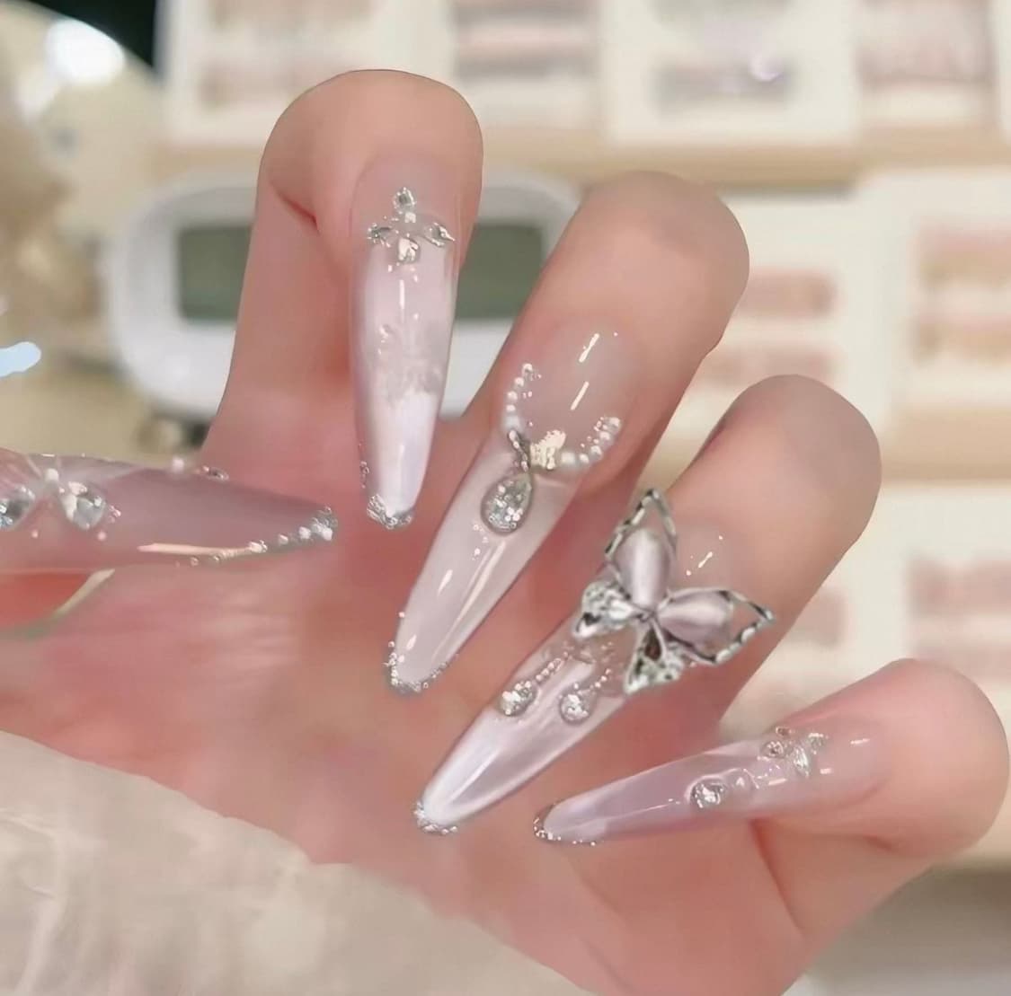 스틸레토 풀스와 커스텀 수제 네일팁 상품이미지7