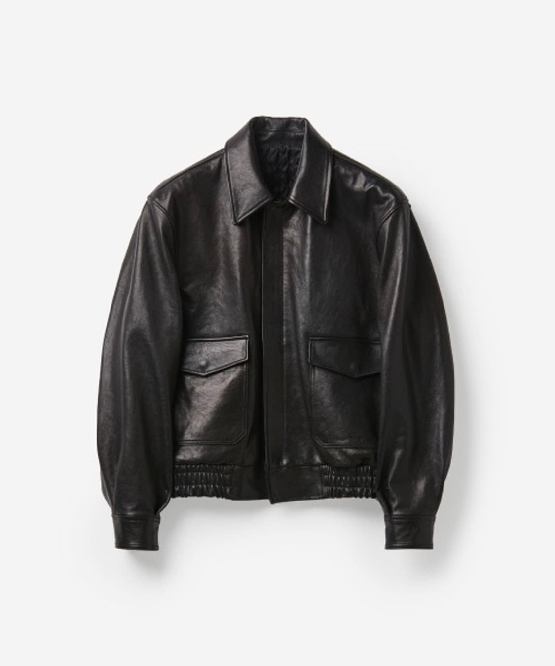 쿠어 베지터블 A-2 레더 자켓 상품이미지1