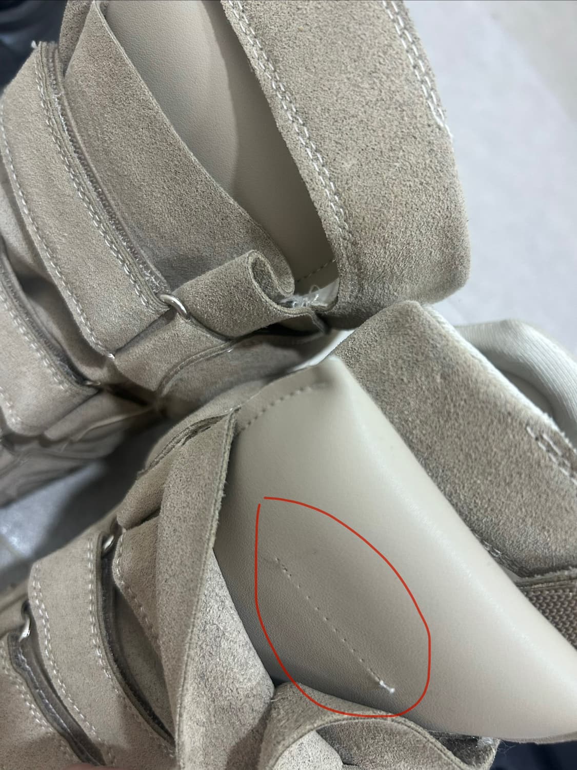 이자벨마랑 스타일 빈티지 하이탑 스니커즈 상품이미지4