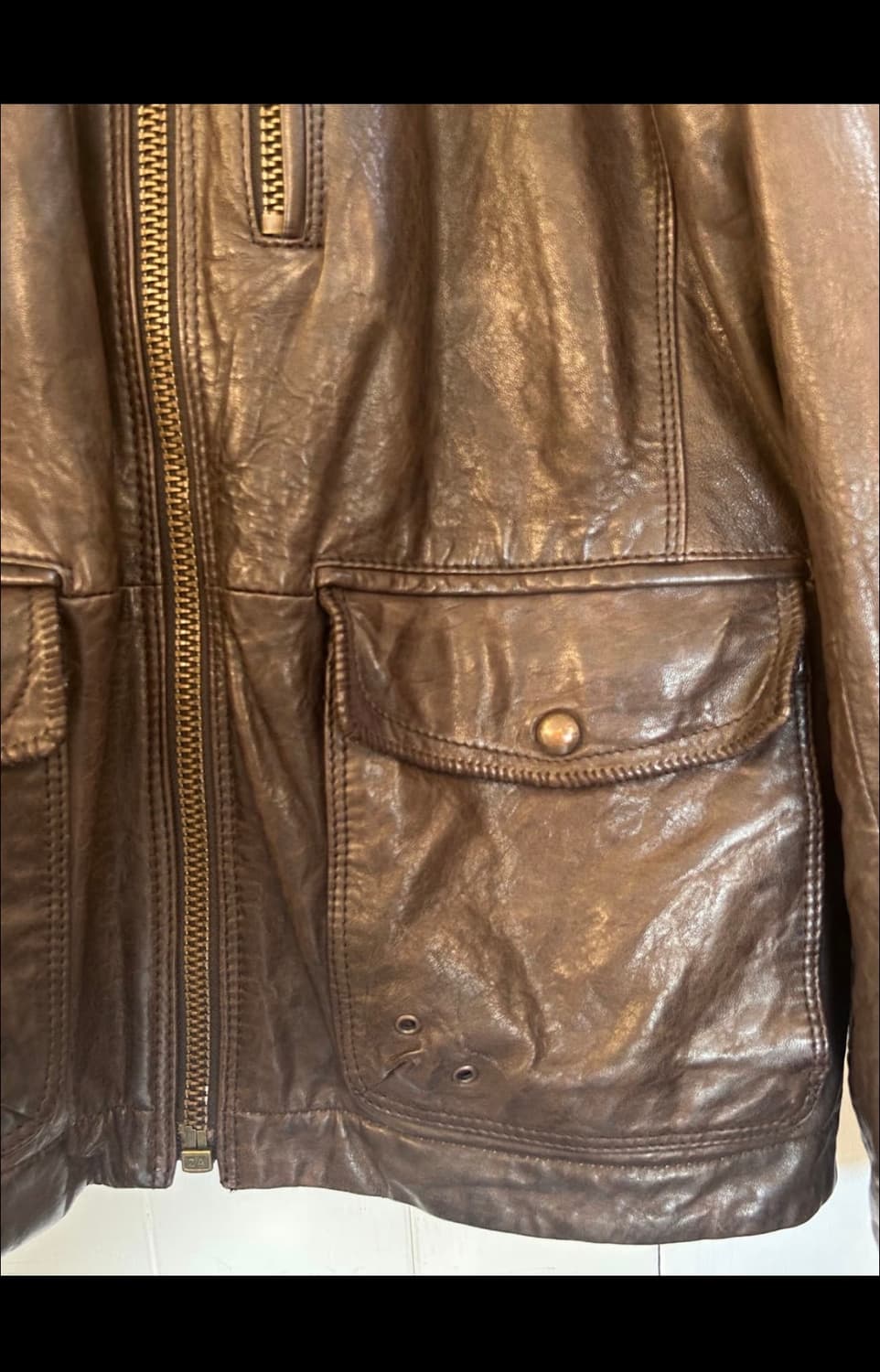 Hugo boss orange 레더자켓 상품이미지5