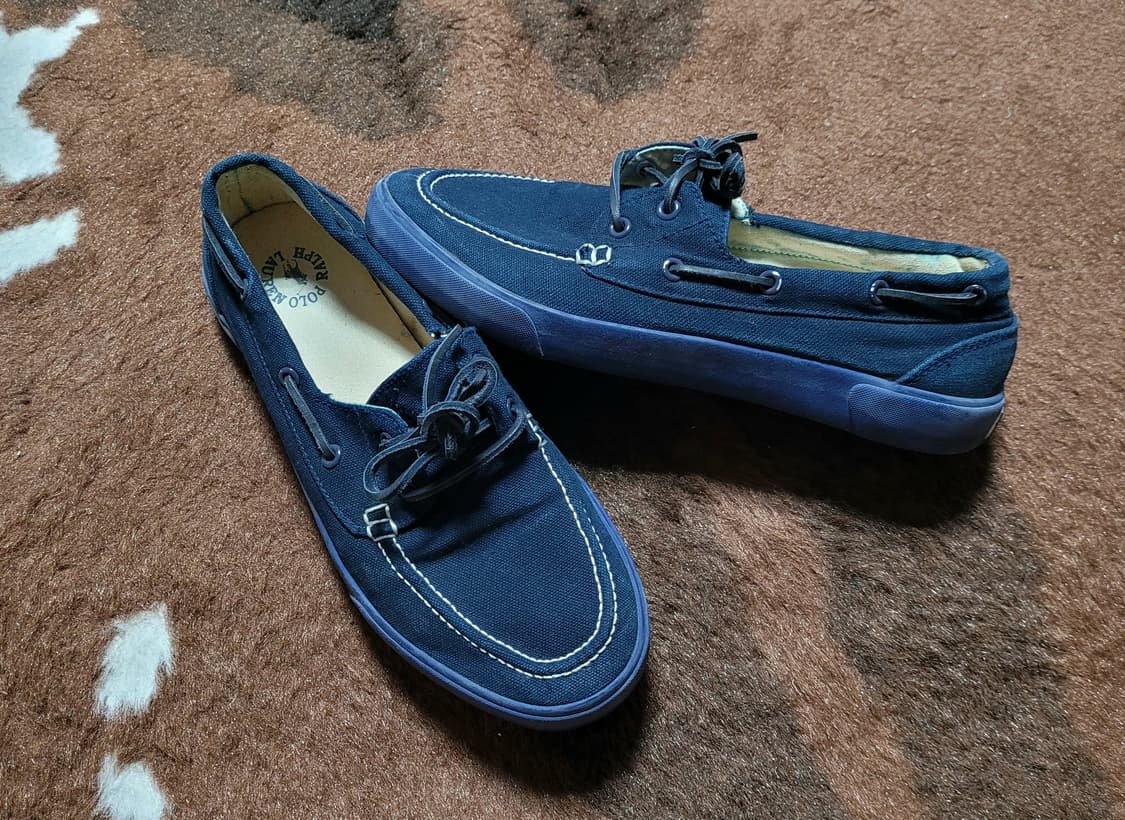 폴로 랄프로렌 남성용 캔버스 로퍼(10 D) 상품이미지2