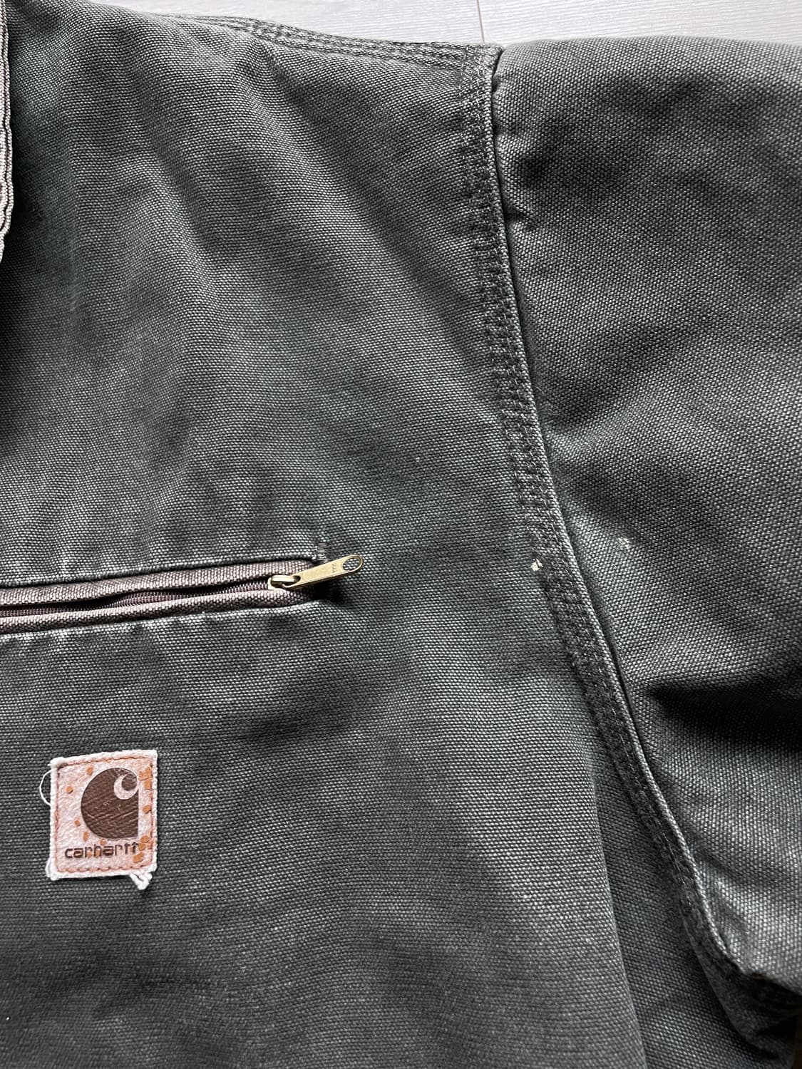 칼하트 J97 모스 mos 디트로이트 자켓 빈티지 carhartt 상품이미지4