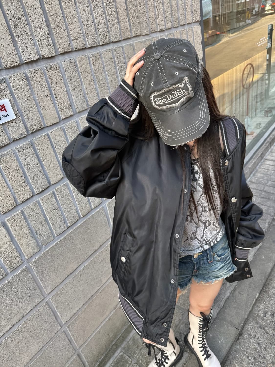 본더치 그런지 무드 볼캡 상품이미지1