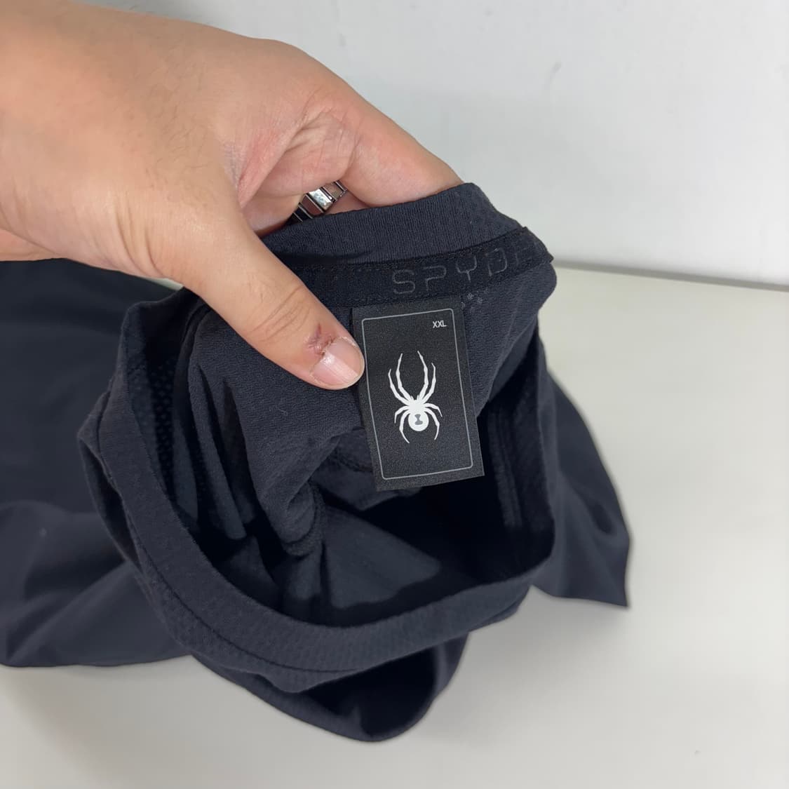 2XL 스파이더 미들로고 기능성 반팔티 상품이미지5