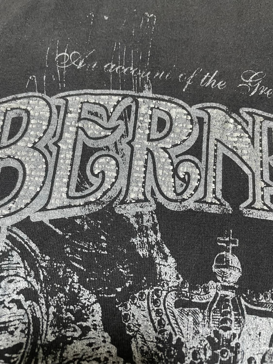 BERNINGS 스컬 그래픽 반팔 티셔츠 상품이미지3