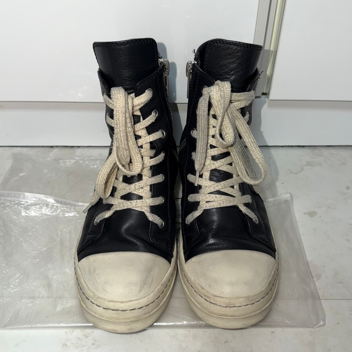 [Rick Owens]41릭오윈스 라몬즈 하이 상품이미지1