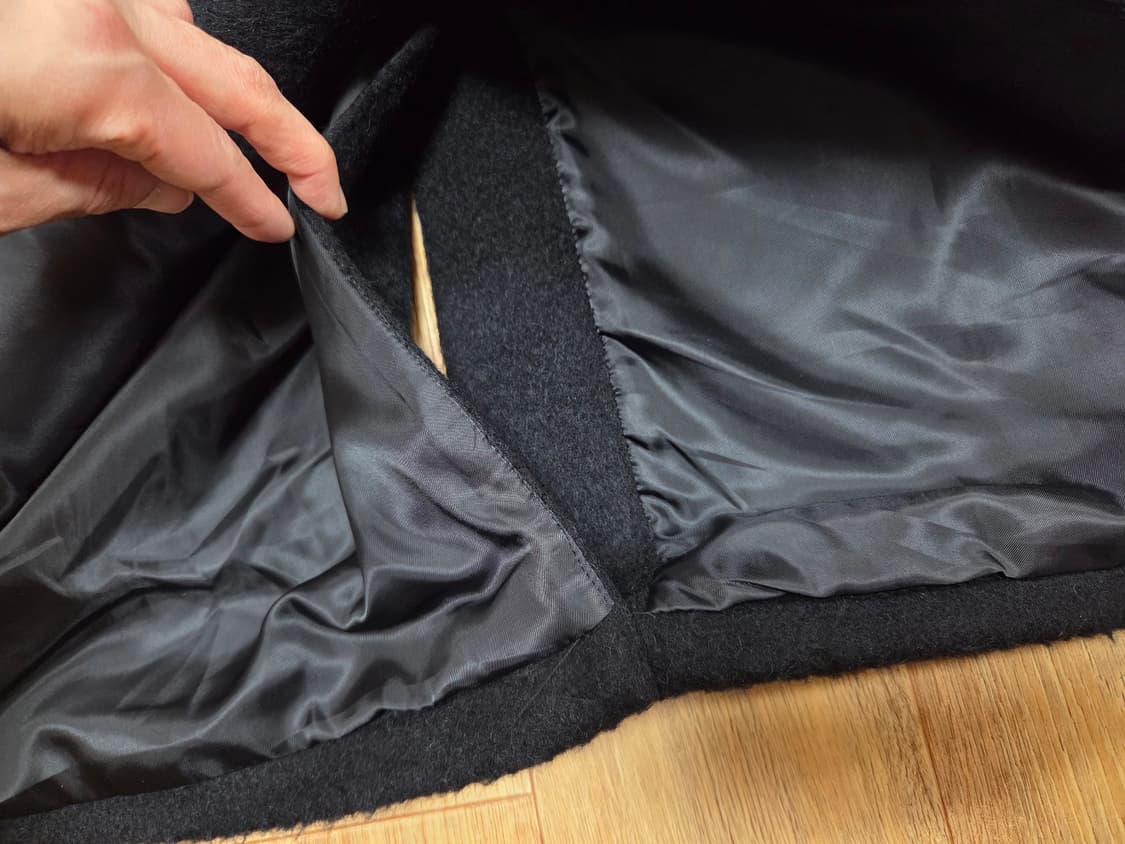 모한(MOHAN) 25FW TVW 수리알파카 하프코트 프리사이즈 새상품 상품이미지9