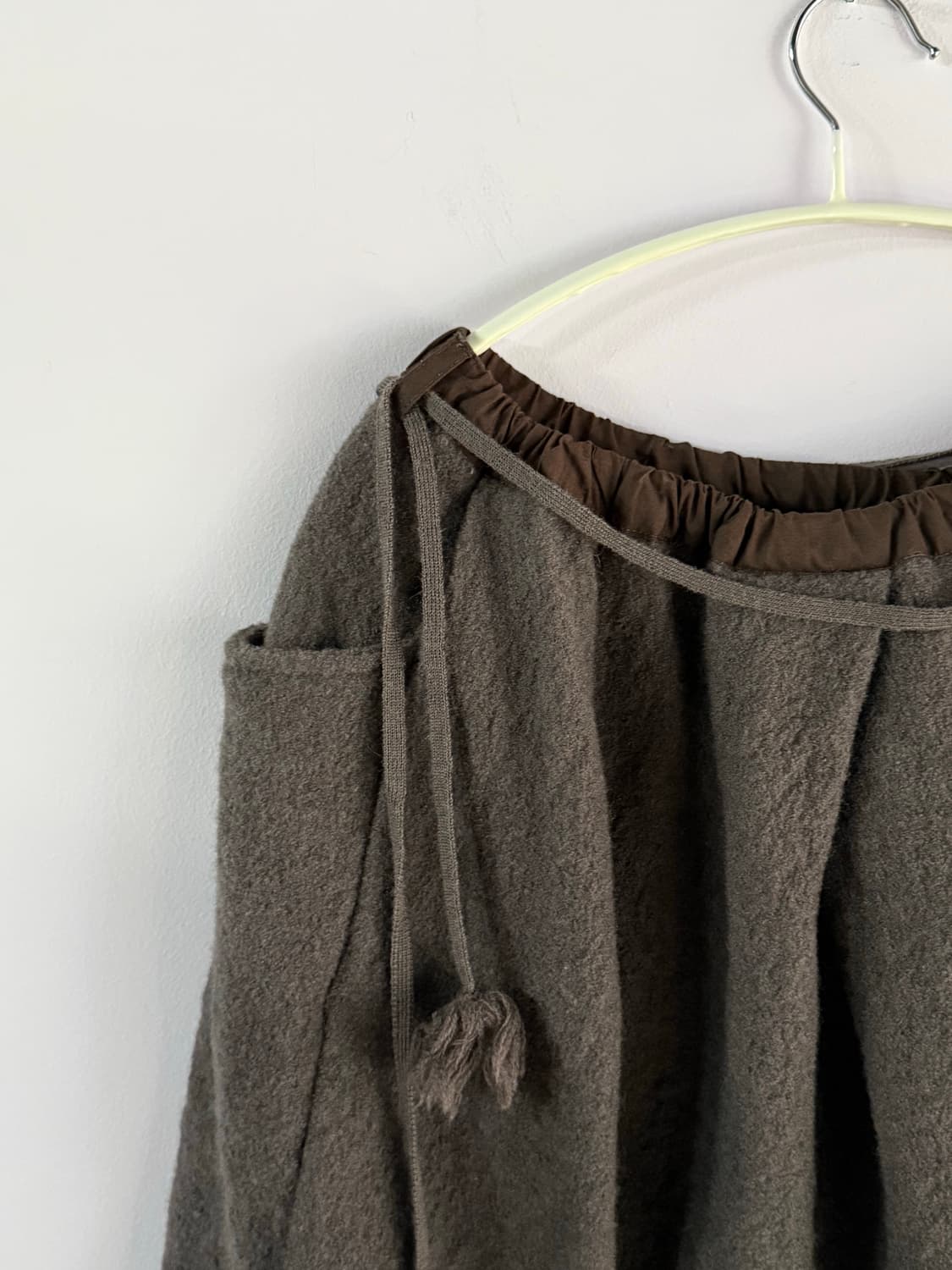 일본빈티지) 울100 벌룬스커트 상품이미지6