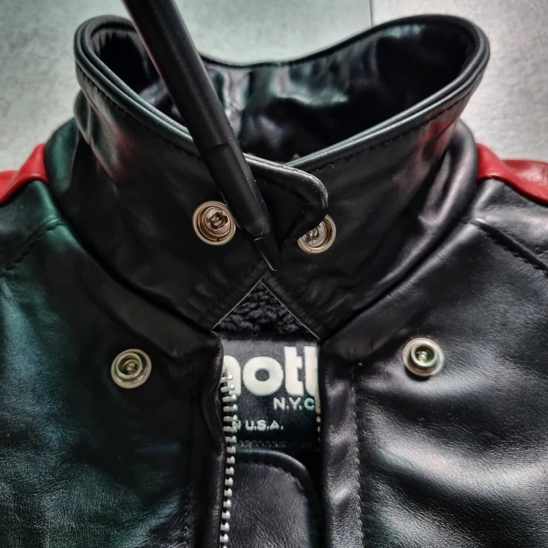 80s USA Schott Single Rider Jkt 42sz
 상품이미지2