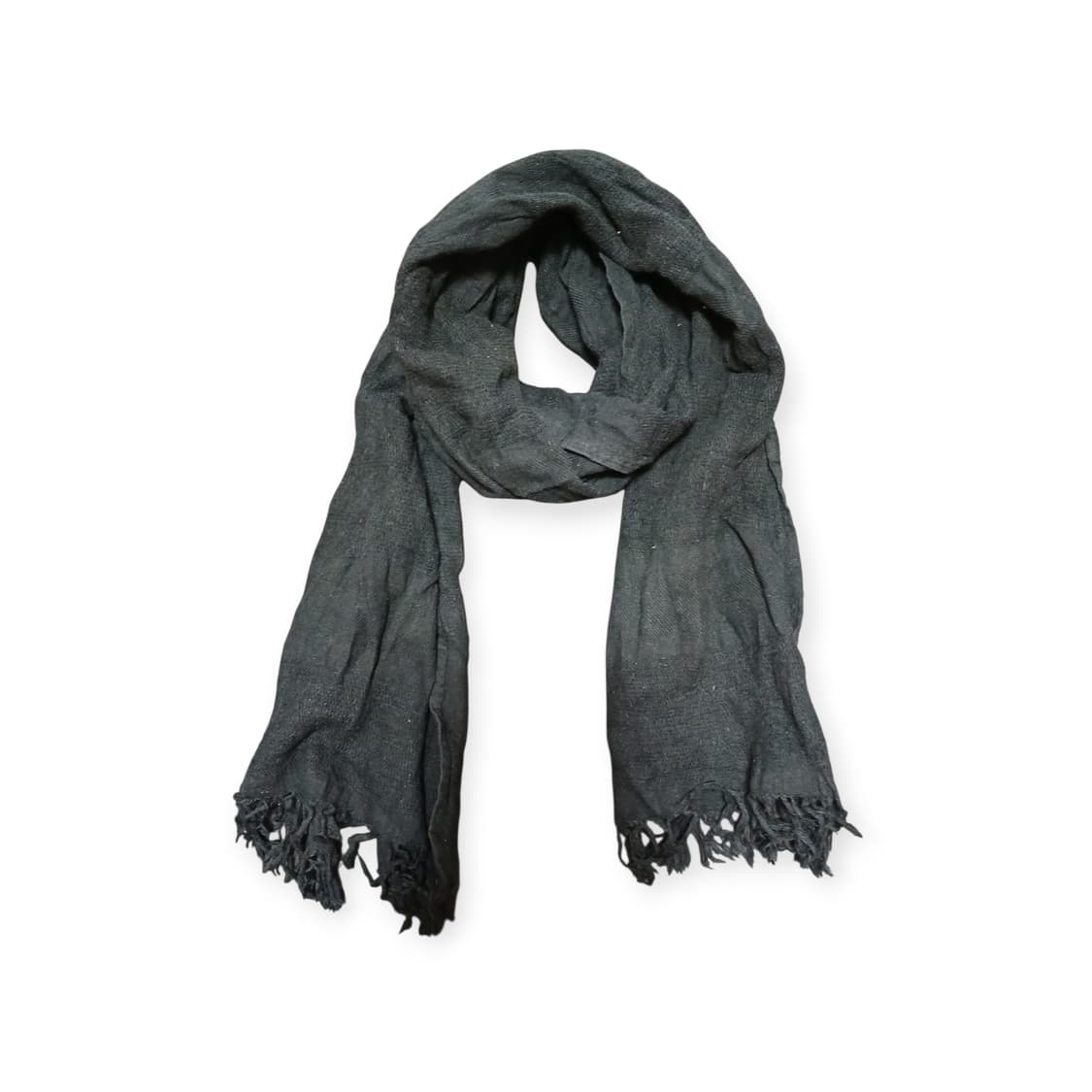 모리걸 코튼 거즈 스톨 블랙스카프  상품이미지1