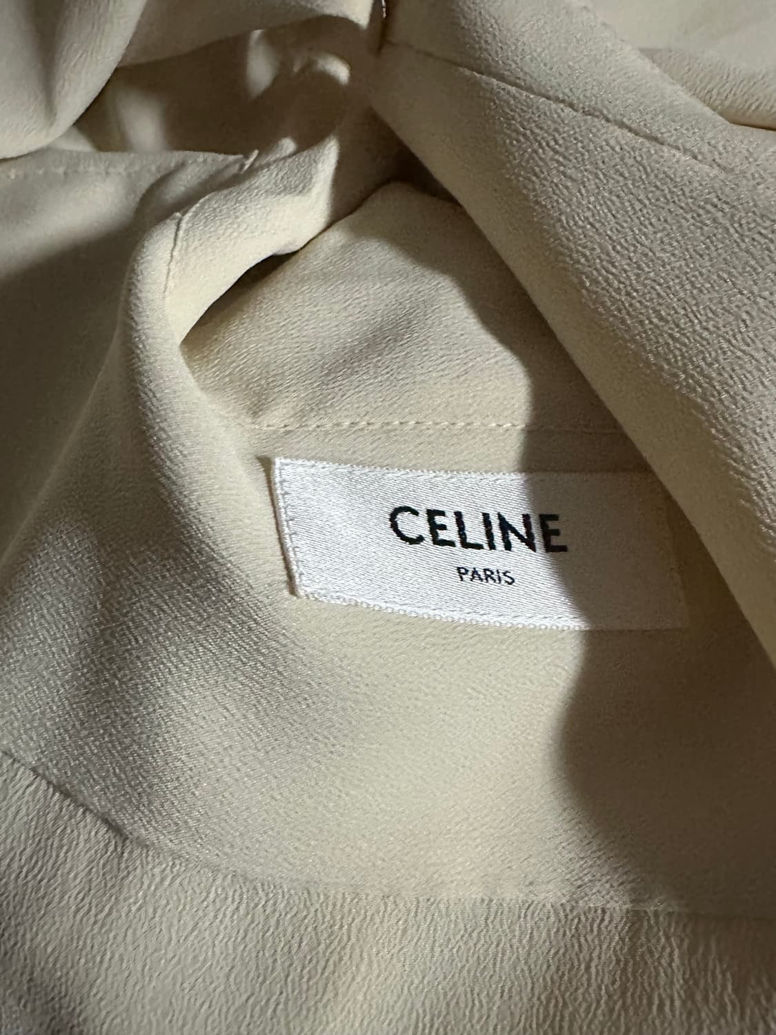 [BTS 지민님 착용] 셀린느 20AW 실크 보우 타이 셔츠 상품이미지8