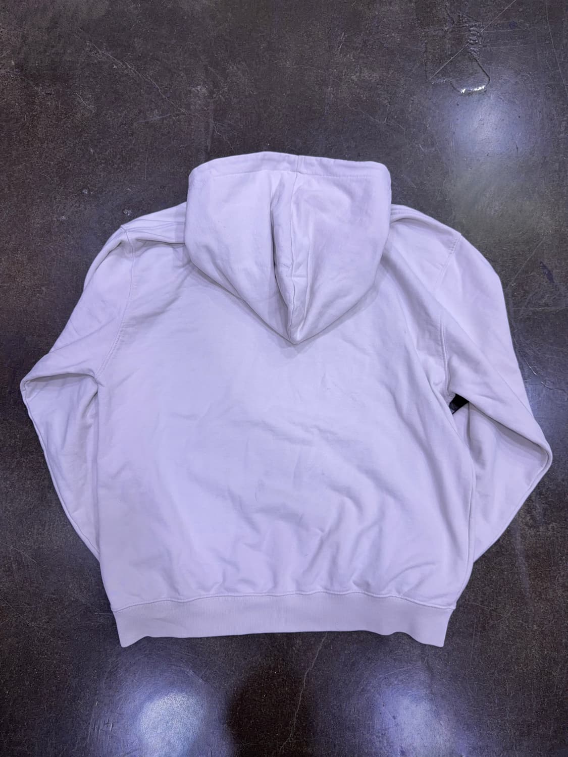 아크메드라비 프레피 로고 크랙 프린팅 후디 후드티 그레이 2 상품이미지2