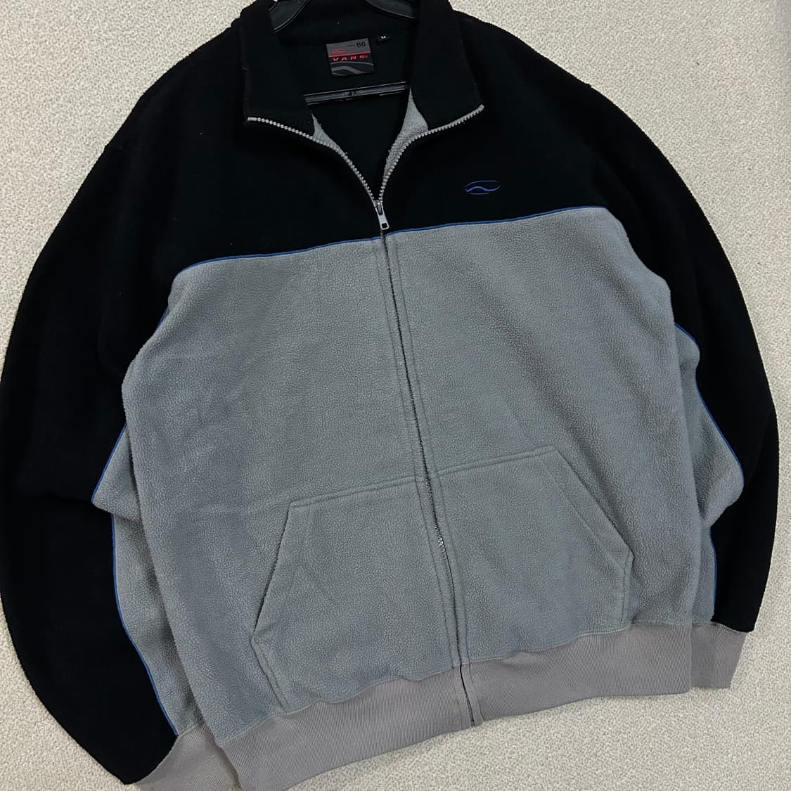 (L) 90s 올드반스 오레오 플리스 자켓  상품이미지3