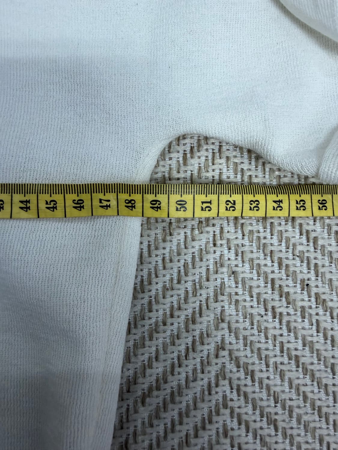 정품) LANVIN 랑방 한섬 24ss 화이트 니트티 82 상품이미지9