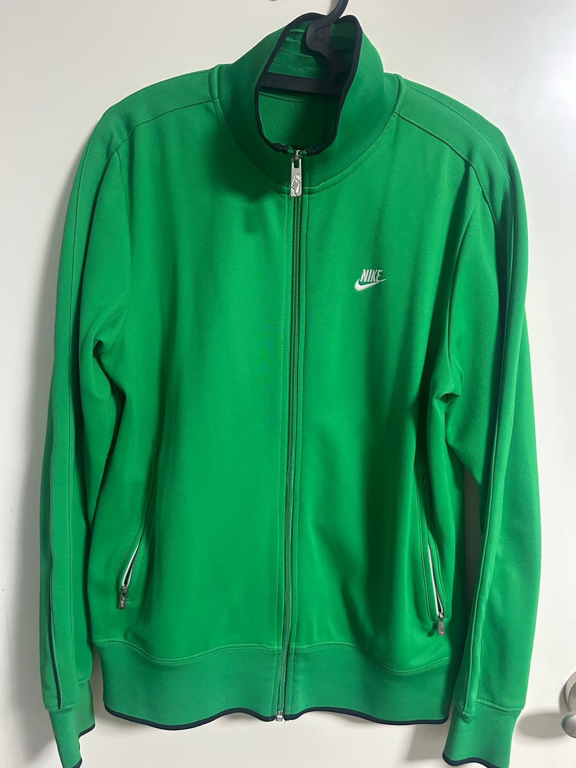 100)나이키 초록 트랙탑 상품이미지1