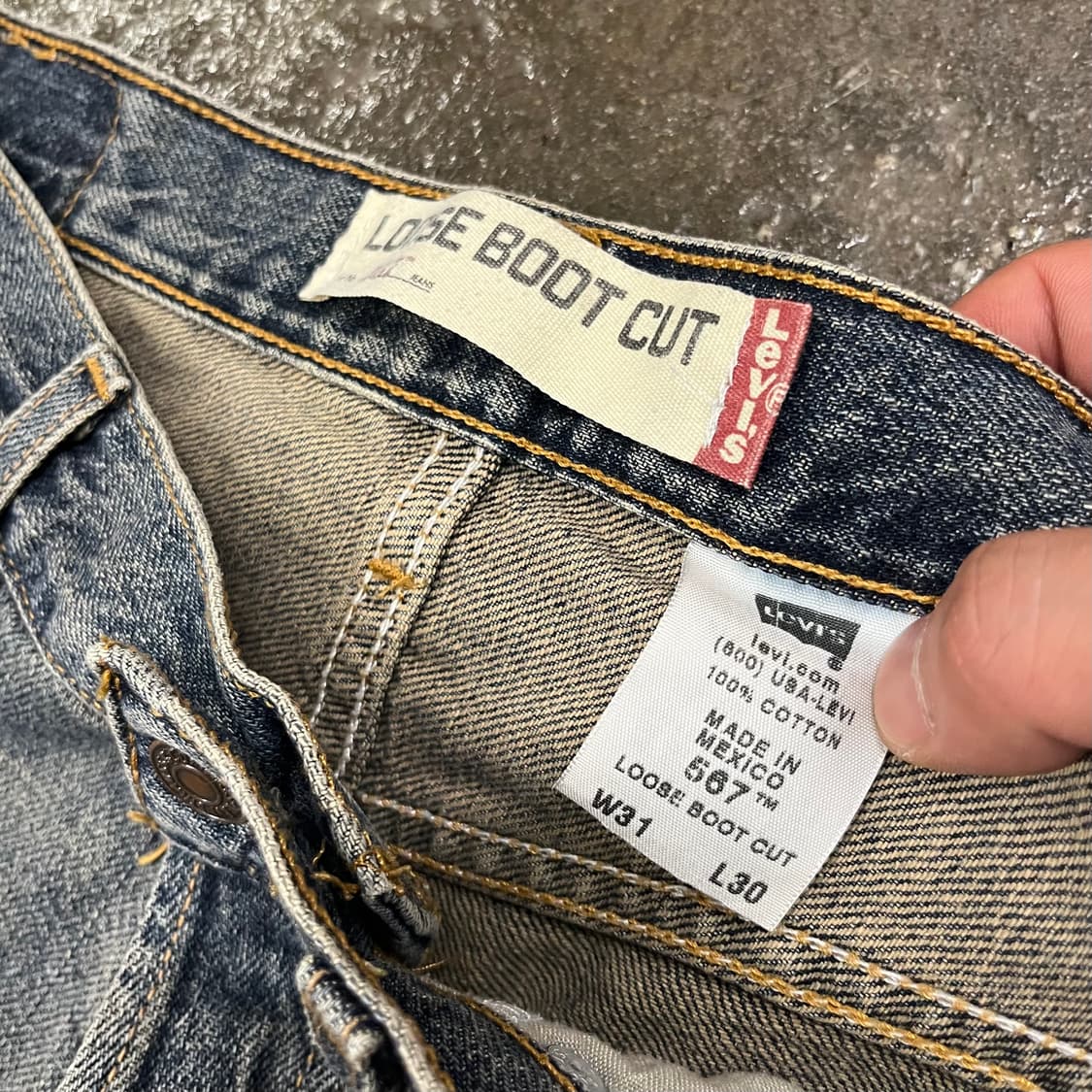 00s Levis567 부츠컷 (31“) 상품이미지5