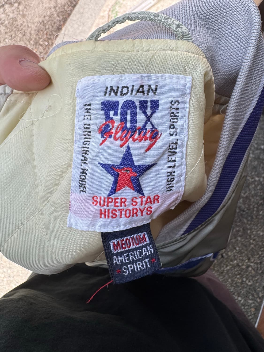 Indian Fox 보스턴 베이스볼 바시티자켓  상품이미지2