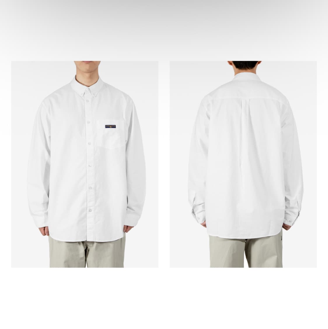 LMC 베이직 셔츠 화이트 2 상품이미지3