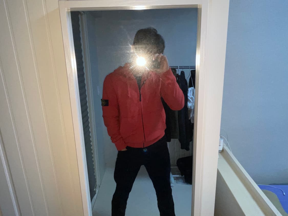 Stone Island Brushed Hoodie Full Zip-L 상품이미지2