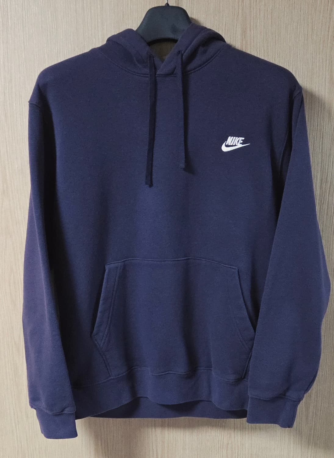 (착샷) 나이키 NSW 후드 티셔츠 클럽 기모 상품이미지1
