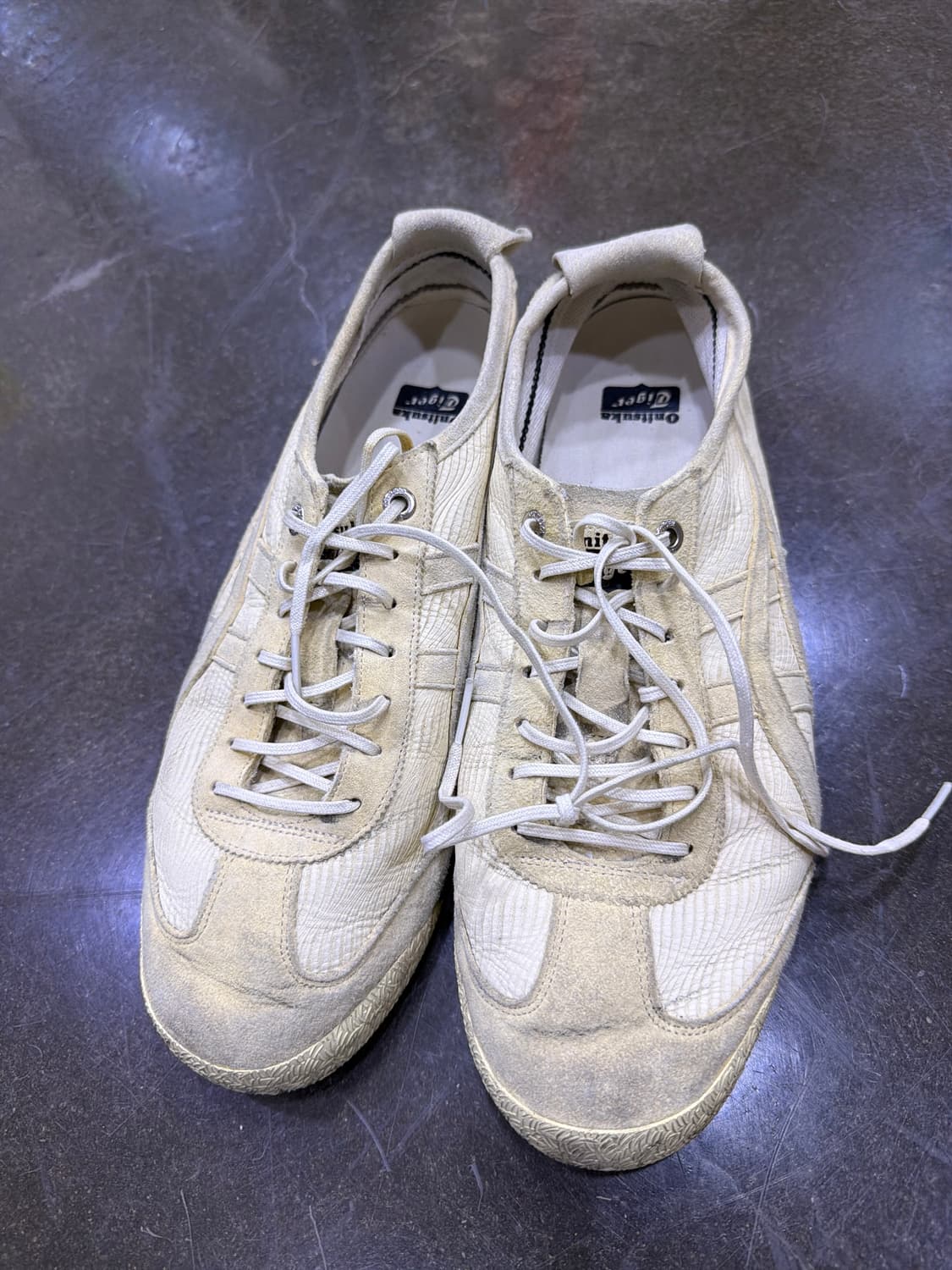 오니츠카타이거 멕시코66 SD 스니커즈 크림 270 상품이미지2