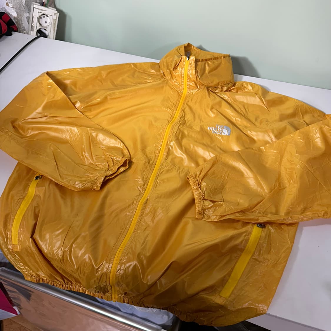 XL 노스페이스 머스타드 히드레인후디 경량 바람막이 상품이미지2