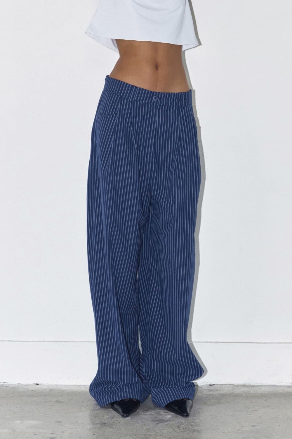 폴리수엠 스트라이프 팬츠 상품이미지1