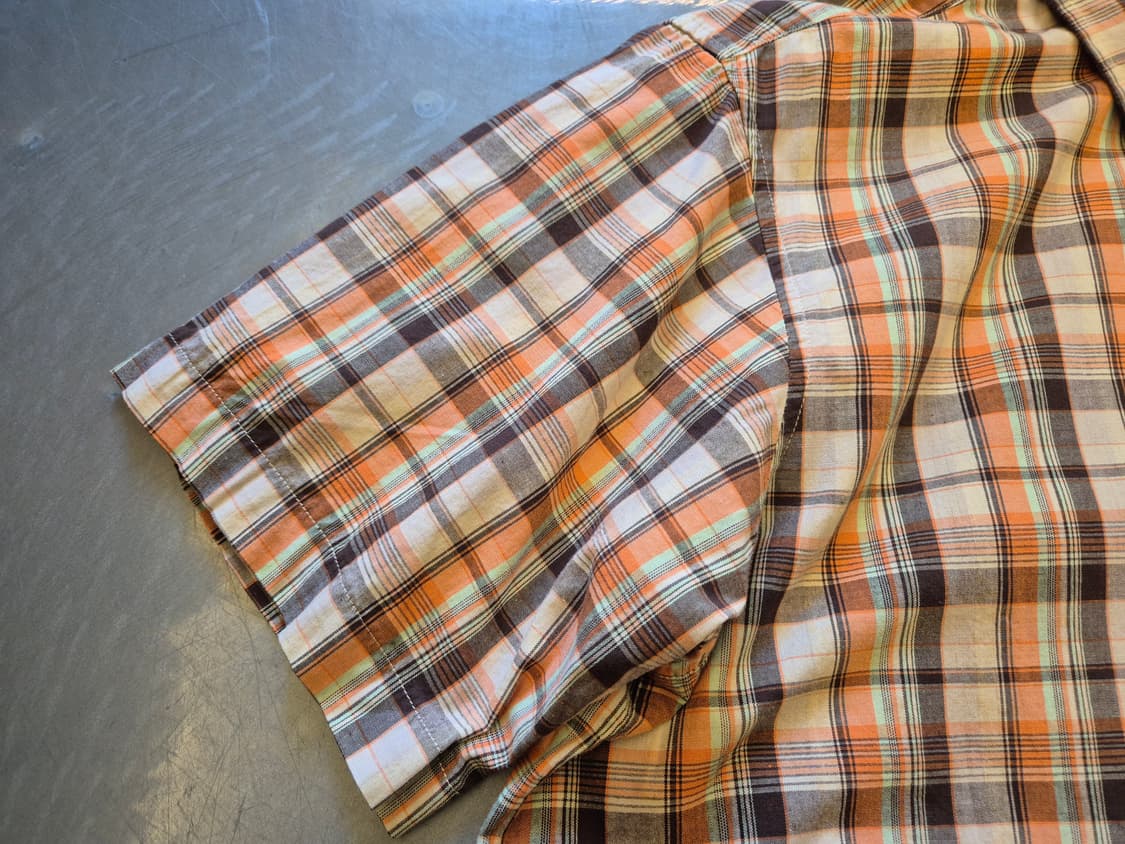 90s 스투시 체크 셔츠 상품이미지3