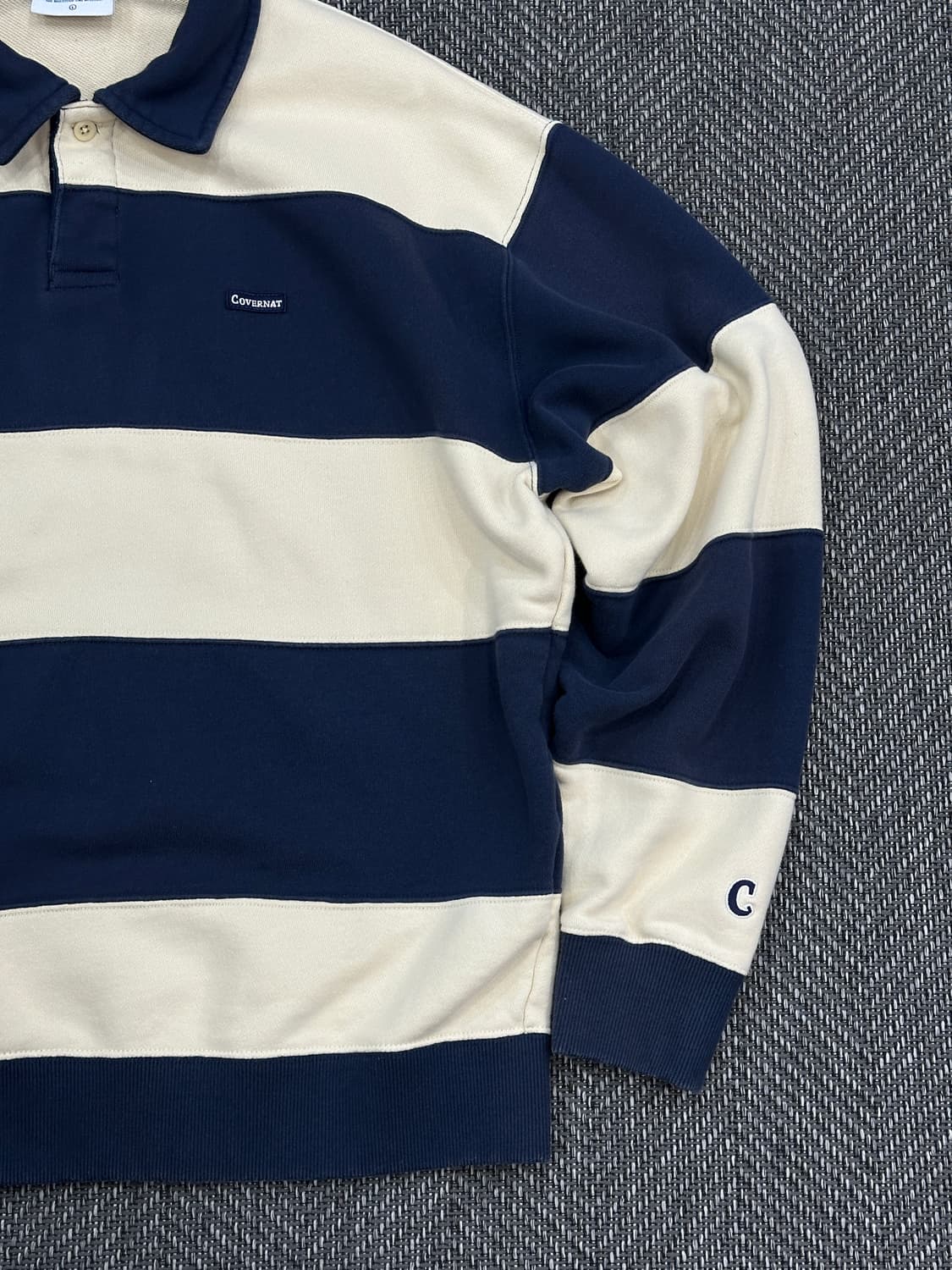 커버낫 스트라이프 럭비 티셔츠 상품이미지2