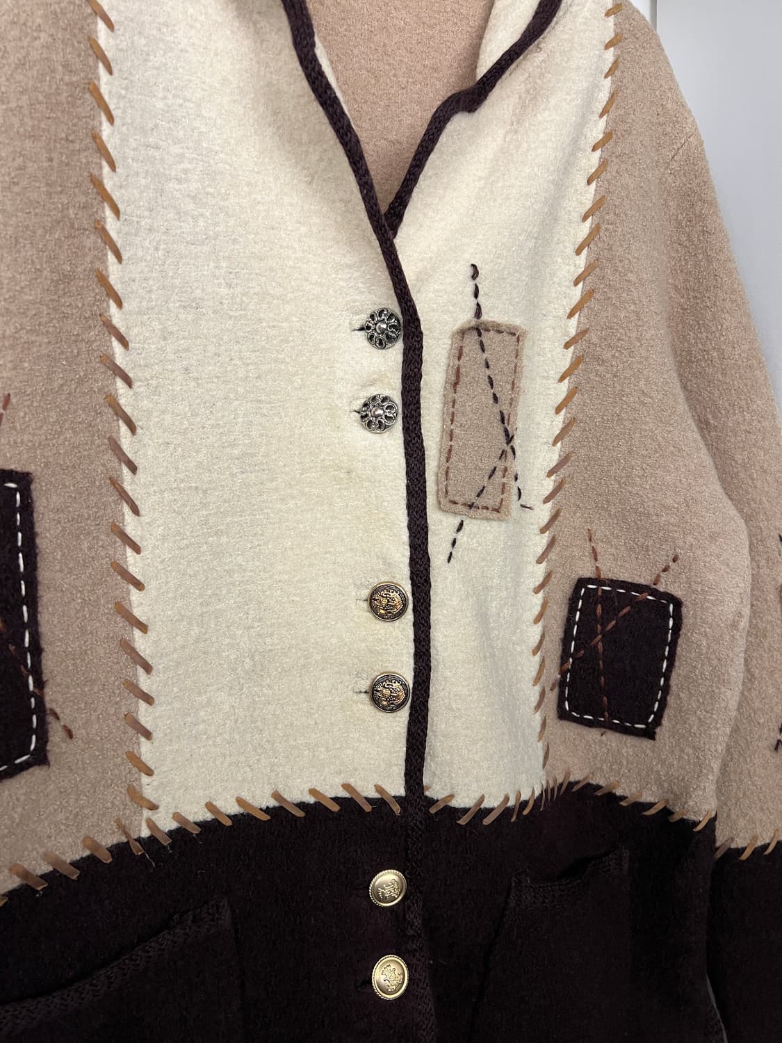 VINTAGE CARLA BOILED WOOL JACKET 보일드울자켓 상품이미지7