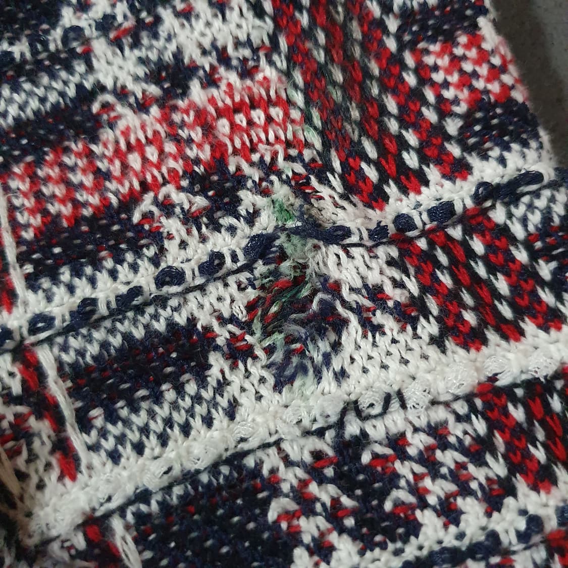 톰브라운 여성 자카드 마드라스 가디건 2 (66) 상품이미지4