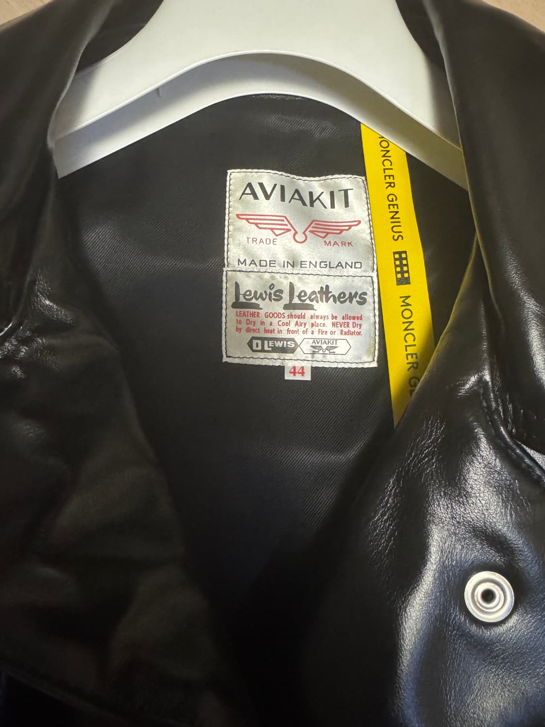 루이스레더 441 라이트닝 (프라그먼트⚡️ X 몽클레어), 44사이즈 상품이미지3