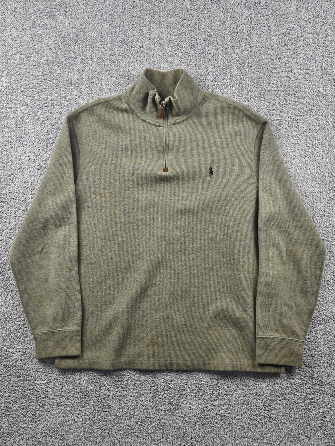 폴로랄프로렌 코튼 하이 넥 하프 집업 니트 ( L ) / 10821 상품이미지2