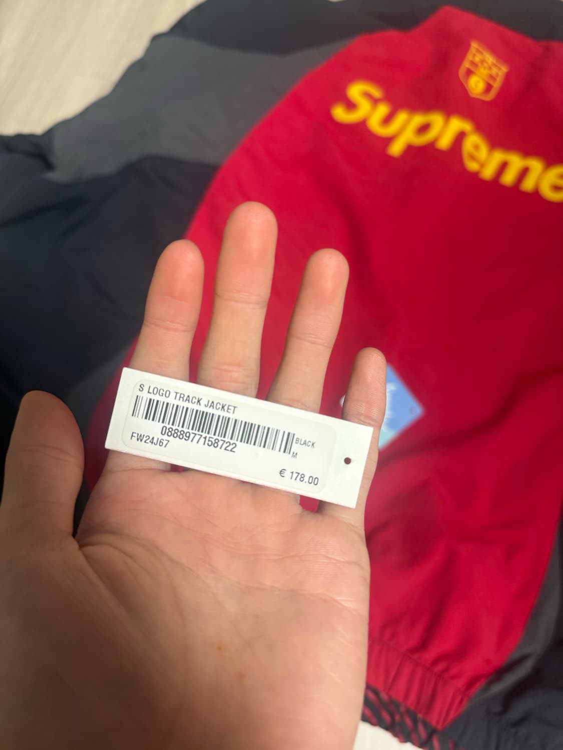 슈프림 s로고 트랙자켓 M 상품이미지4