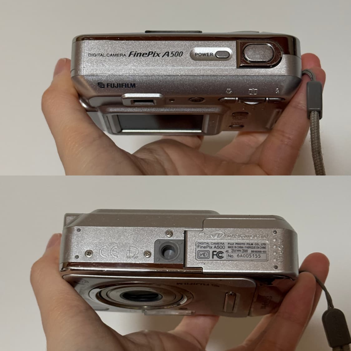 풀구성 Fujifilm Finepix A500 후지필름 파인픽스 디카 상품이미지5