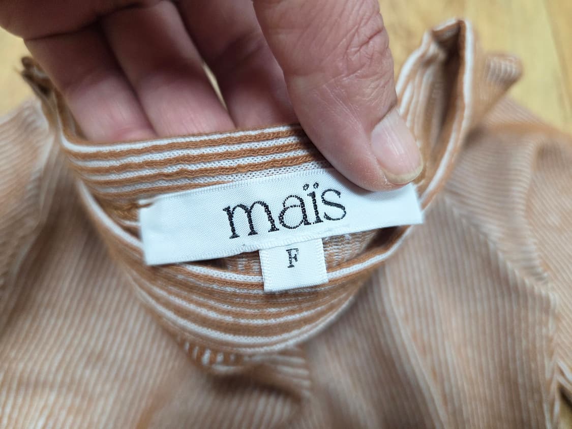 마이스(Mais) 투톤 티셔츠 55-66 새상품 상품이미지7