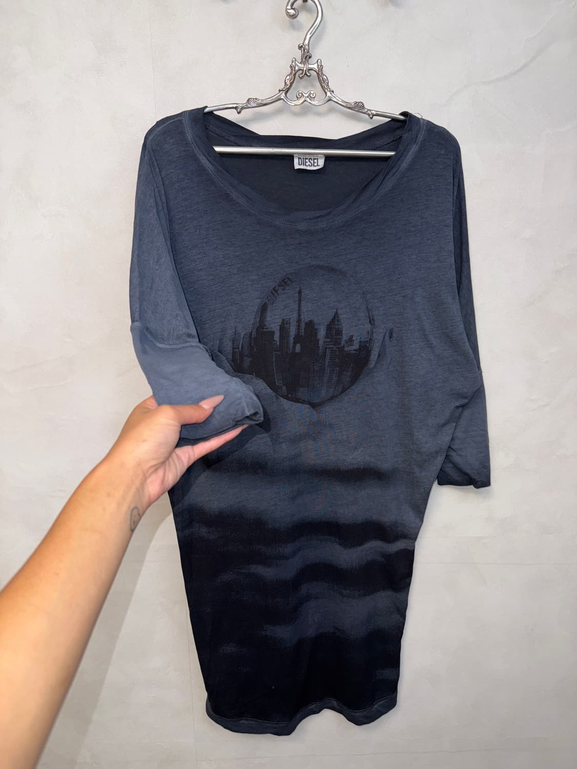 DIESEL dark navy city tie dye ops 상품이미지5