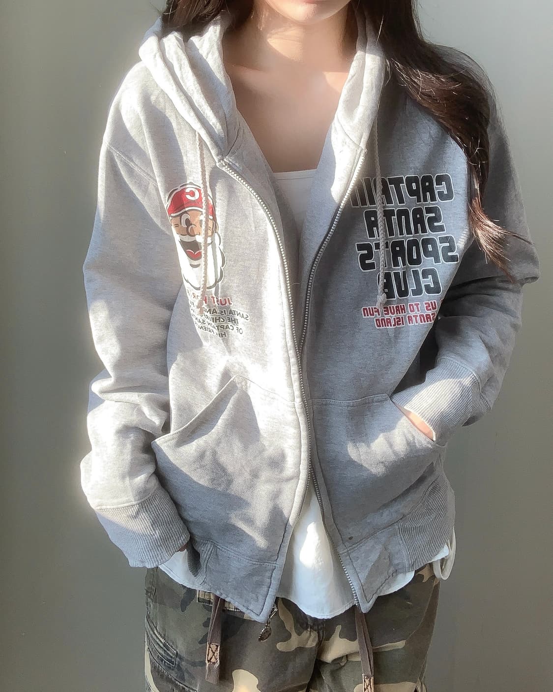 캡틴산타 후드집업 상품이미지1
