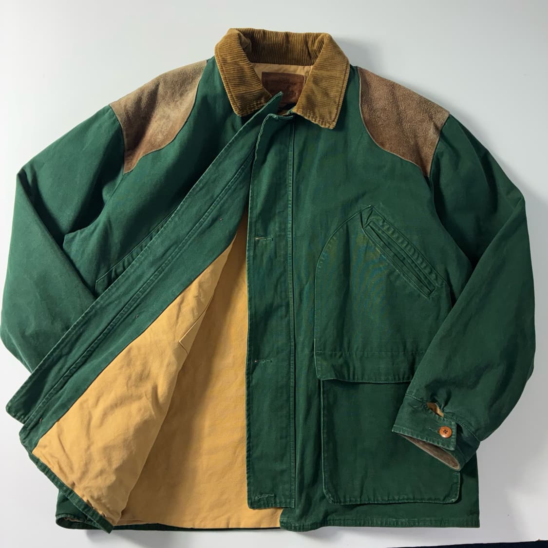 Polo  폴로 랄프로렌 90,s 스포츠맨 그린 헌팅 자켓  상품이미지1