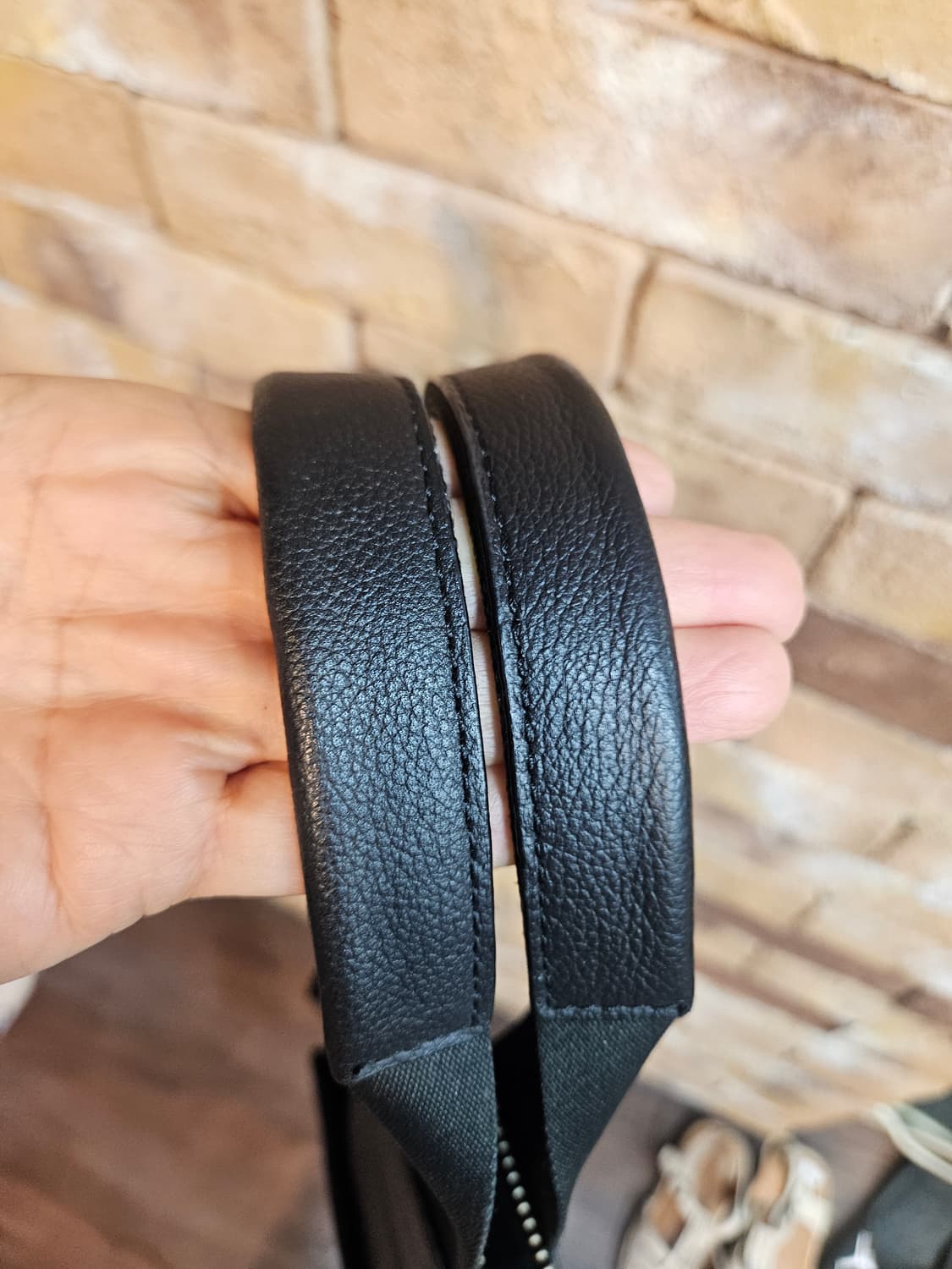 코치 투톤 레더 토트백 상품이미지6