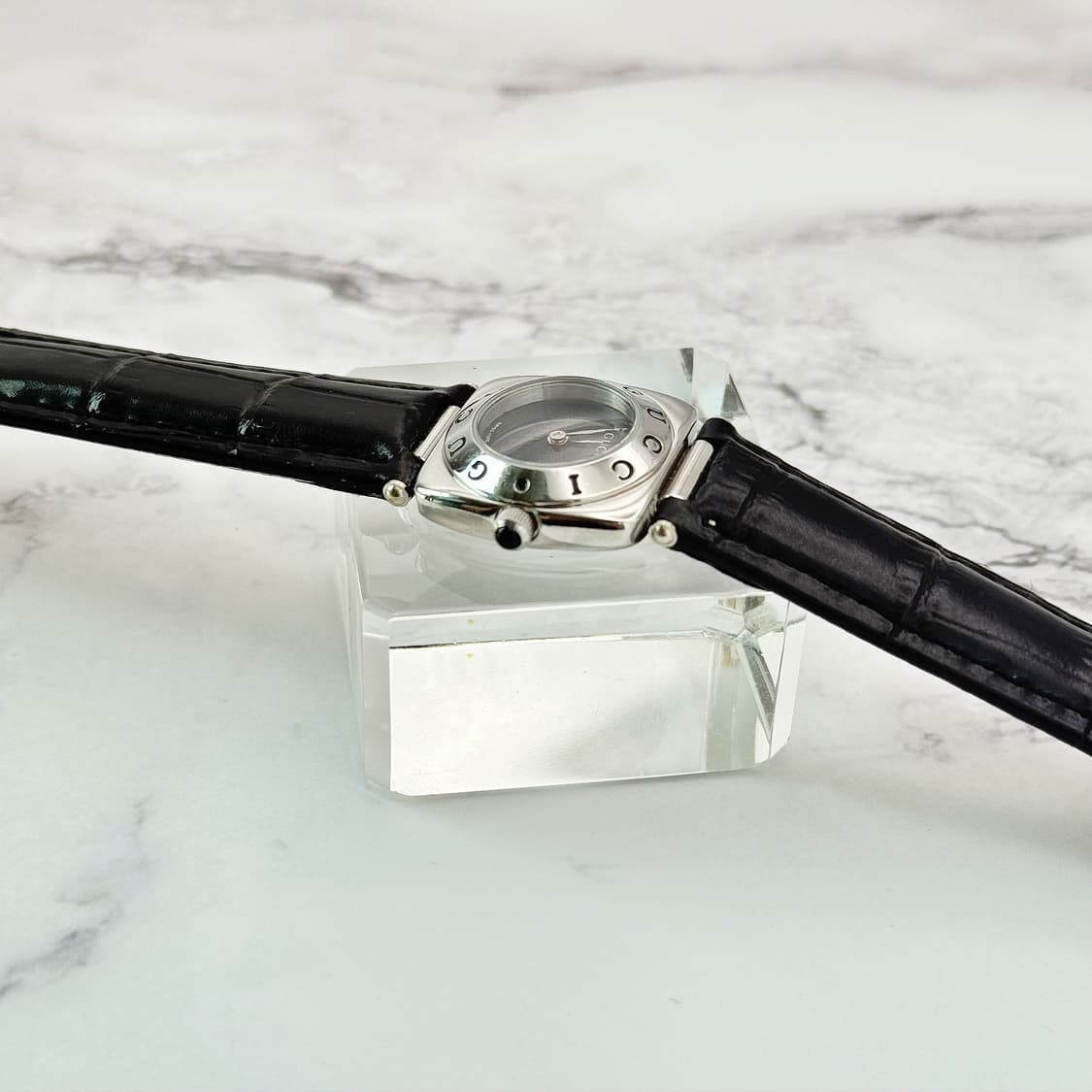 80s90s 빈티지 구찌 홀스빗 클래식 블랙다이얼 워치 상품이미지8