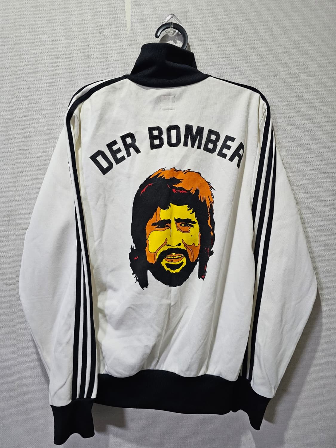 아디다스 독일 게르트뮐러 화이트 트랙탑 져지집업 90 / S 상품이미지4