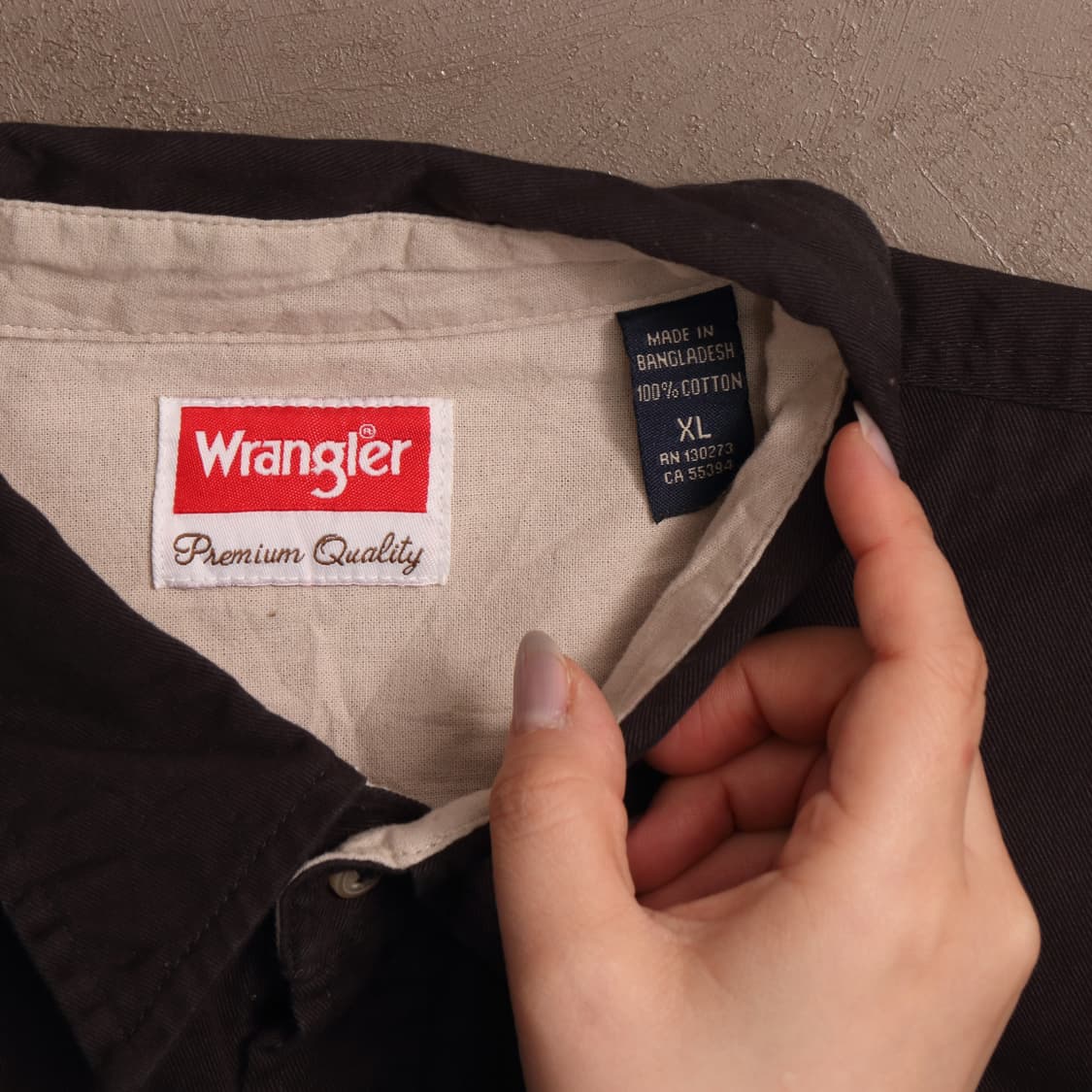 랭글러 코튼 워크셔츠 A1561 상품이미지3