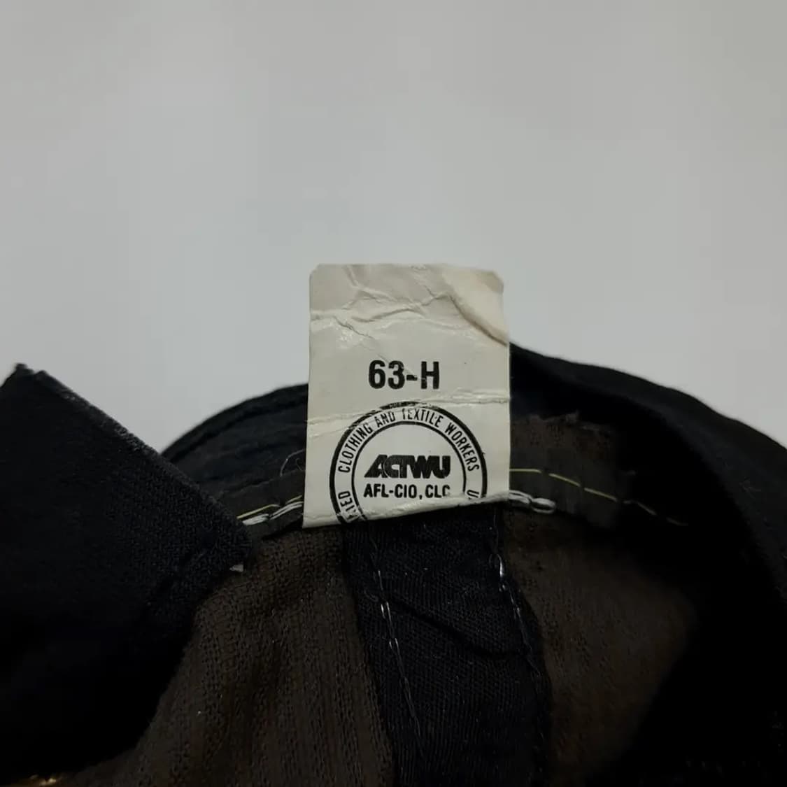 1980s USA 코듀로이 로프 캡 상품이미지9