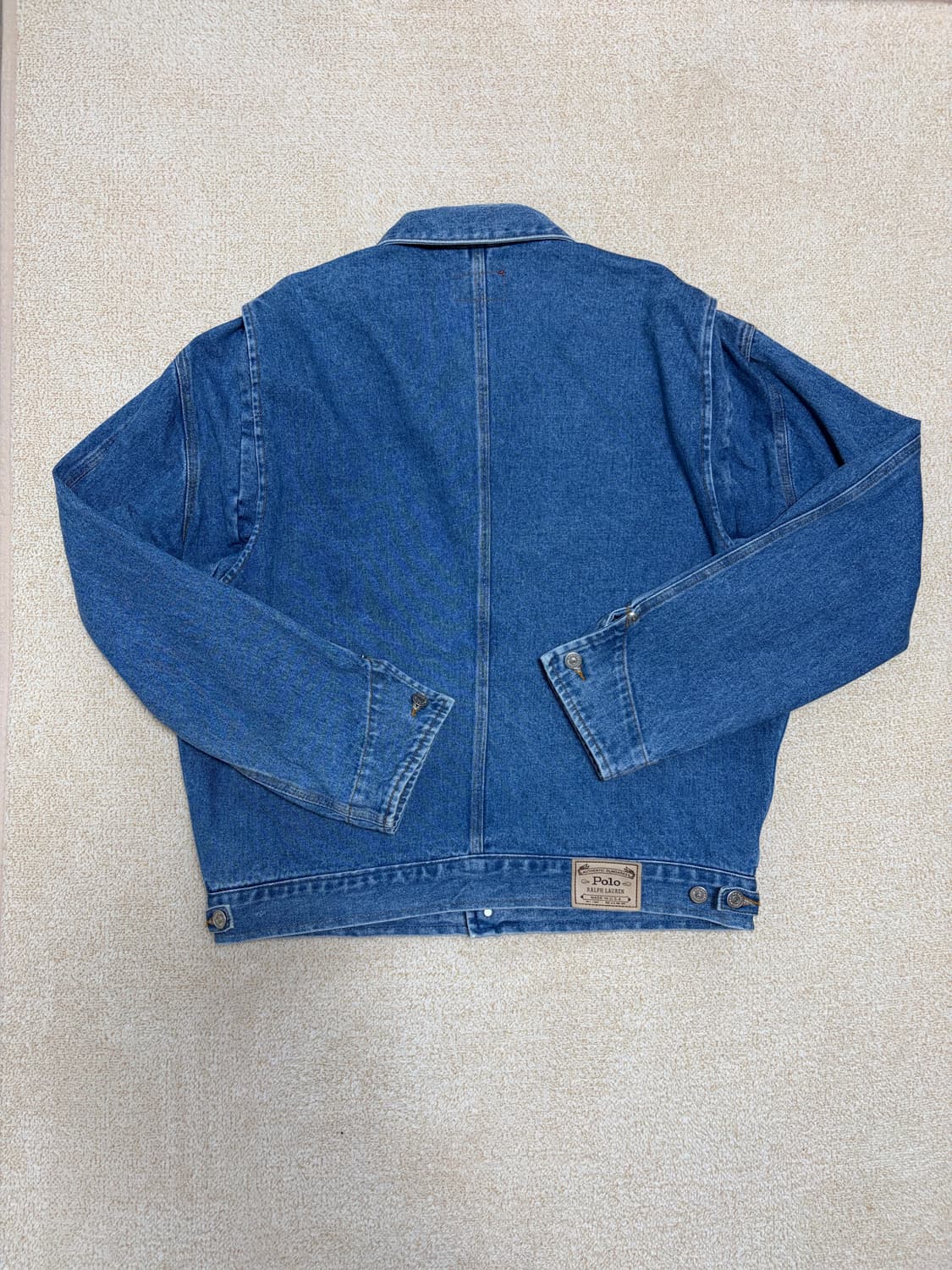 105-110) 폴로 랄프로렌 덩가리 데님 자켓 Made in USA 상품이미지8
