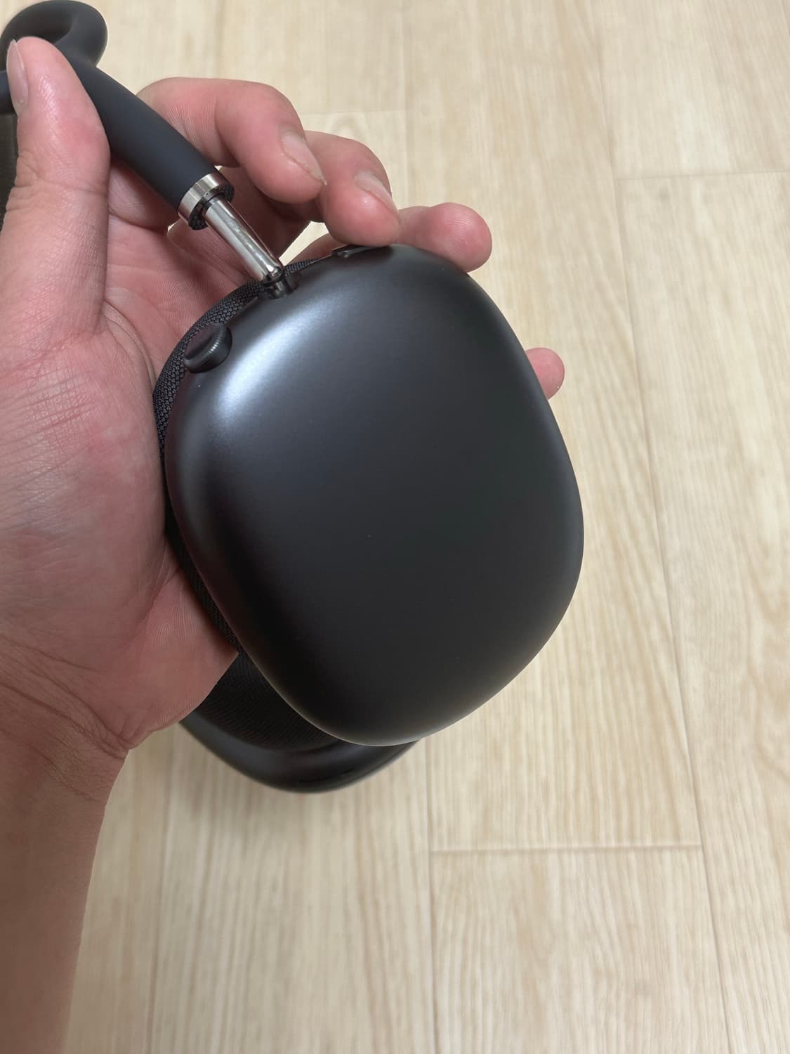 [상태 최상] 애플 에어팟 맥스 스페이스 그레이 풀박스 거치대포함 상품이미지2