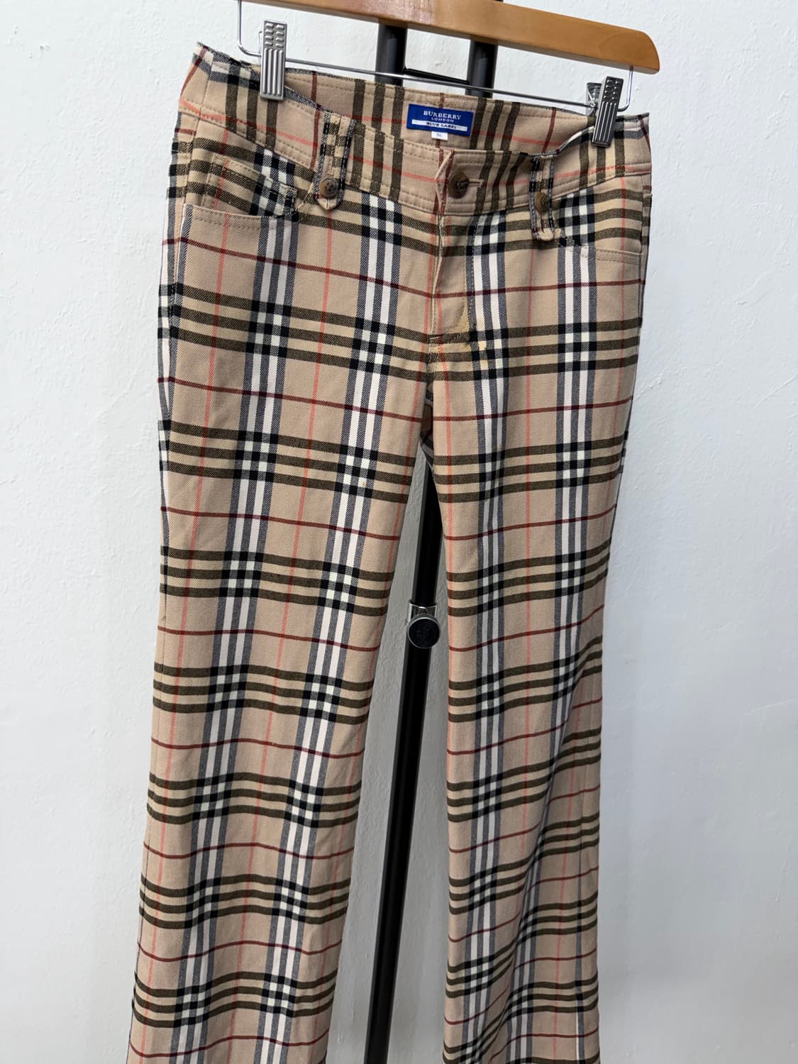 정품) 버버리 여성 노바체크 바지 36(26) 상품이미지2