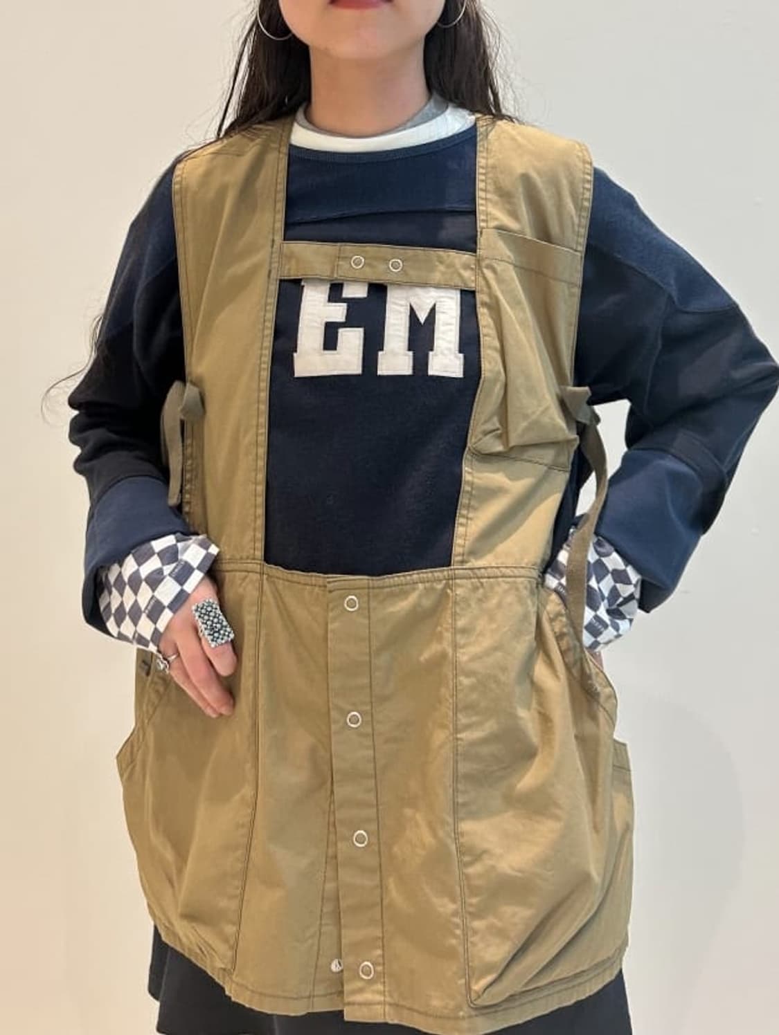 BEAMS BOY Cotton Weather Hunting Vest 상품이미지5
