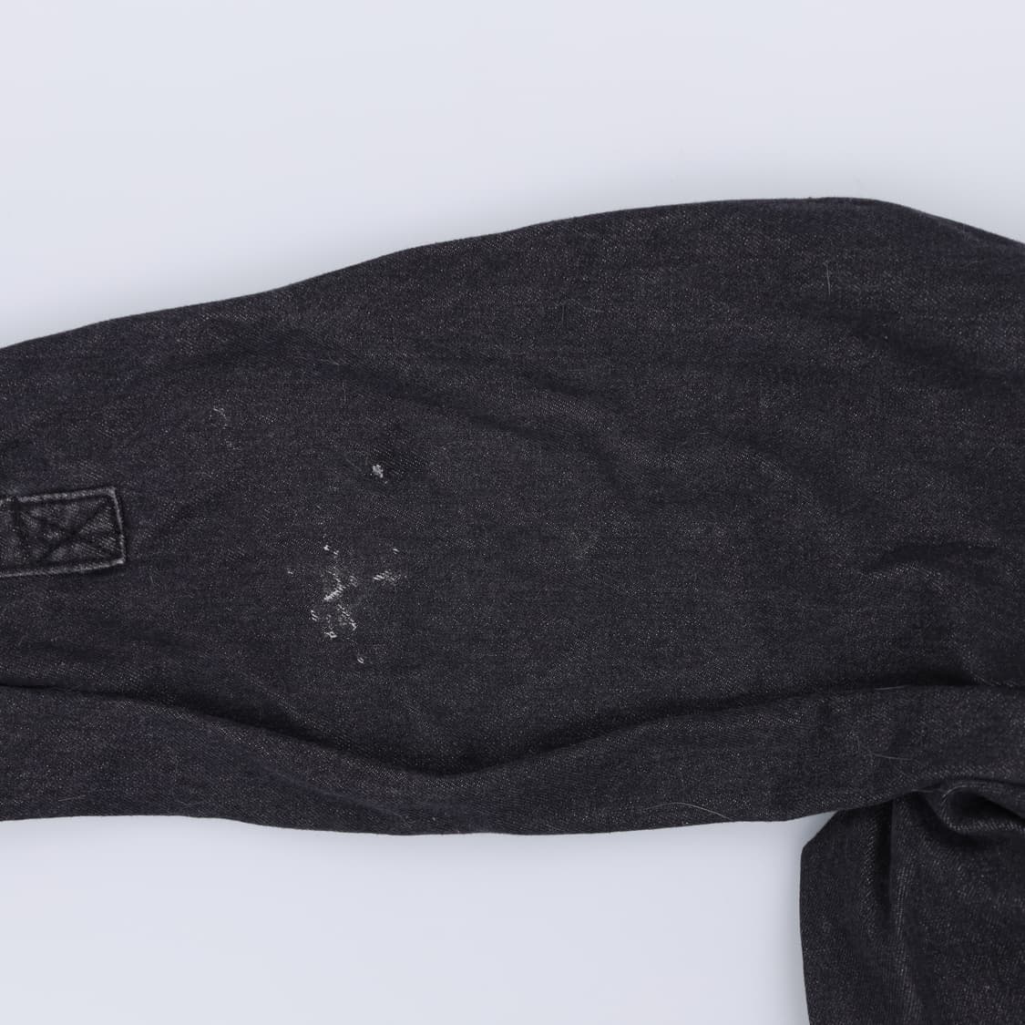 M 커버낫 흑청 데님 자켓 셔츠 0318H1 상품이미지4