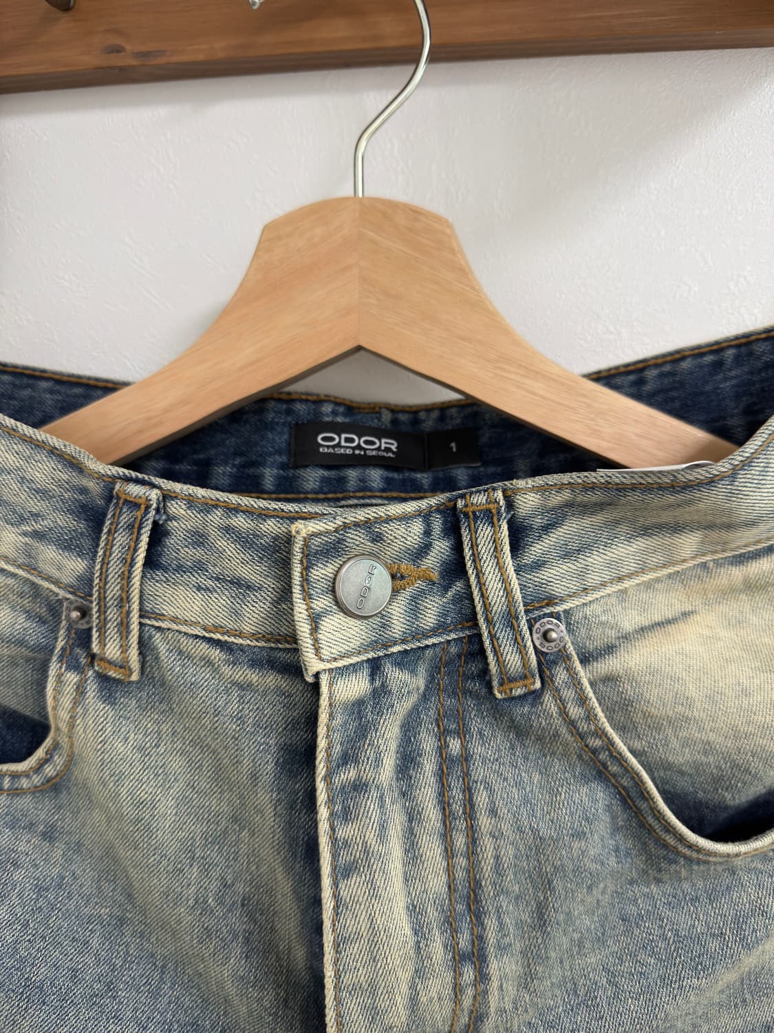 오도어 토니 와이드 데님  상품이미지3